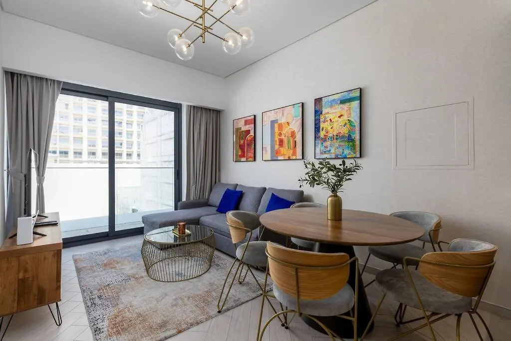 דובאי Waves - Tranquil Living 2Br Apt In Jvc With City Views דירה