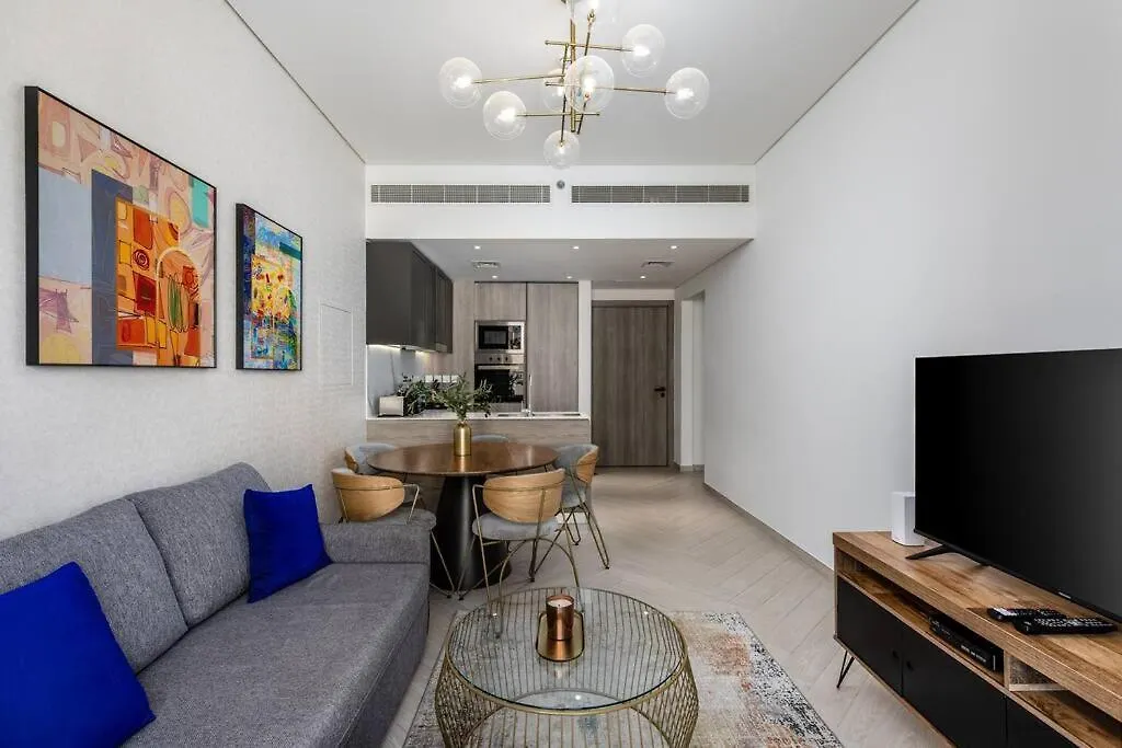 Waves - Tranquil Living 2Br Apt In Jvc With City Views Dubai 0*,